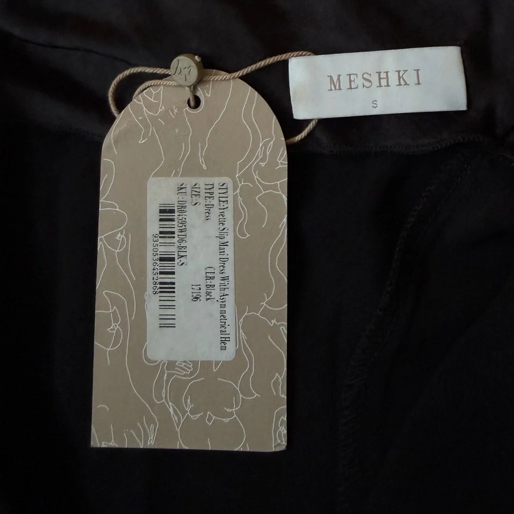 Meshki Black Yvette Slip Dress - Picture 6 of 6